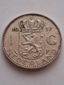 Holandia 1 Gulden Juliana 1957 r