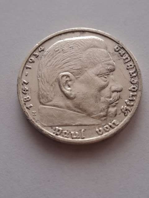 Niemcy 5 Marek Hindenburg 1936 r E
