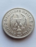 Niemcy 5 Marek Hindenburg 1936 r A