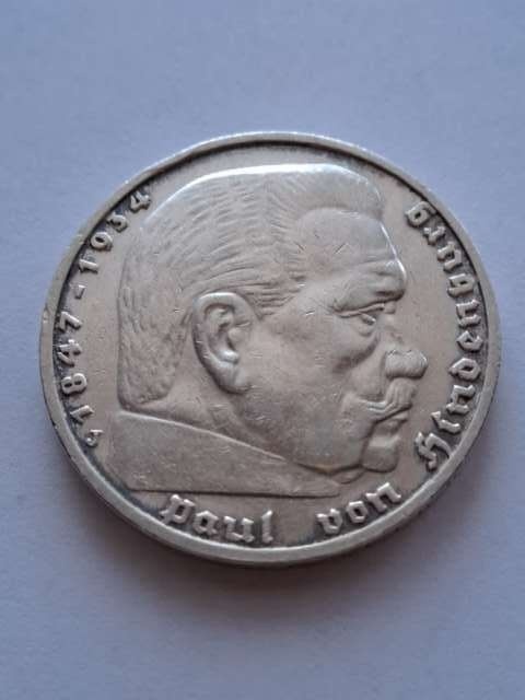 Niemcy 5 Marek Hindenburg 1936 r J