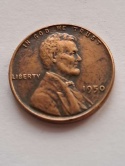 USA 1 Cent Lincoln 1950 r