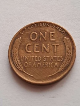 USA 1 Cent Lincoln 1945 r