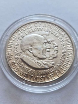 USA 1/2 Dolara Washington-Carver 1952 r