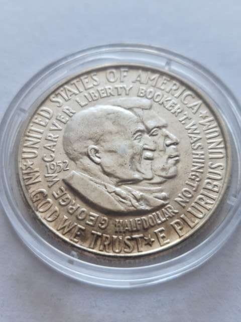 USA 1/2 Dolara Washington-Carver 1952 r