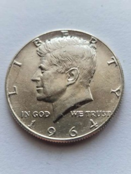USA 1/2 Dollara Kennedy 1964 r