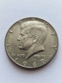 USA 1/2 Dollara Kennedy 1967 r