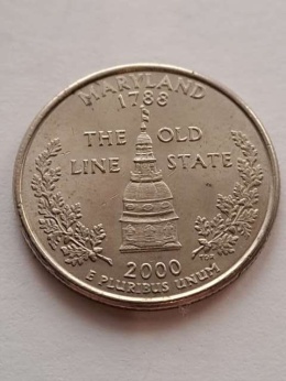 USA 1/4 Dollara Maryland 2000 r P