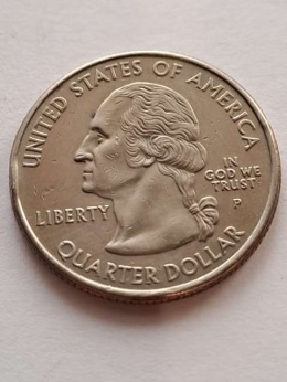 USA 1/4 Dollara Carolina Pł. 2001 r P