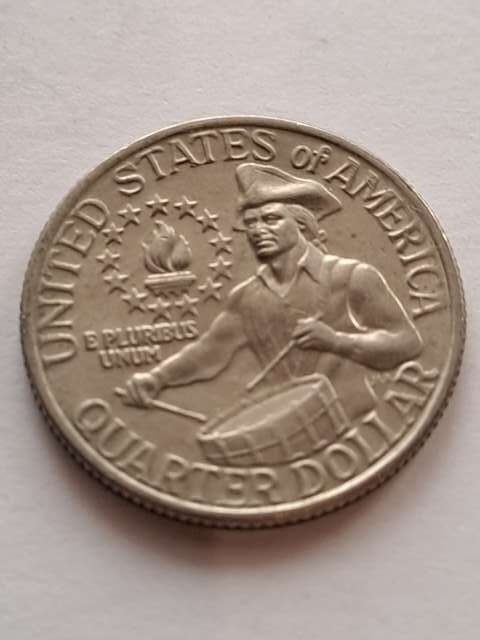 USA 1/4 Dollara Waszyngton 1776-1976 r