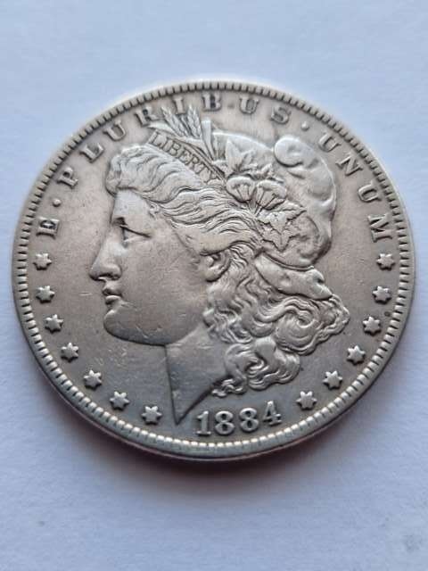 USA Dollar Morgan 1884 r
