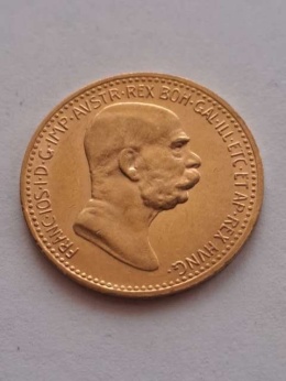 Austria 10 Koron 1848 - 1908 r