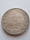 1 1/2 Rubla /10 złotych 1833 r