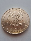 10 000 zł Jan Paweł II 1987 r