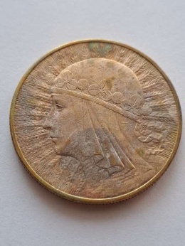 10 zł Głowa Kobiety 1933 r