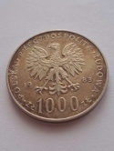1000 zł Jan Paweł II 1983 r