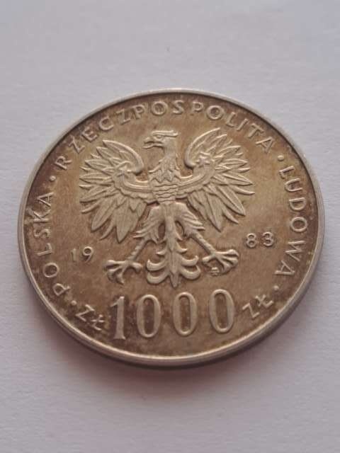 1000 zł Jan Paweł II 1983 r