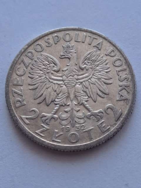 2 zł Głowa Kobiety 1932 r