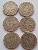 2 zł Głowa Kobiety zestaw 6 szt 1933 r