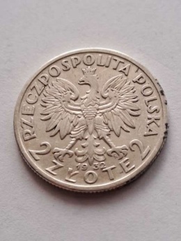 2 zł Głowa Kobiety 1932 r