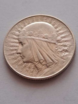 5 zł Głowa Kobiety 1934 r
