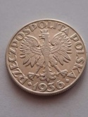 5 zł Żaglowiec 1936 r