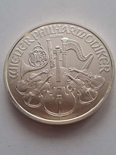 Austria 1,5 euru Filharmonik 2021 r