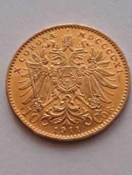 Austria 10 Koron 1911 r
