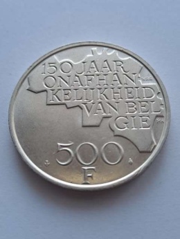 Belgia 500 Franków Baldwin I 1980 r