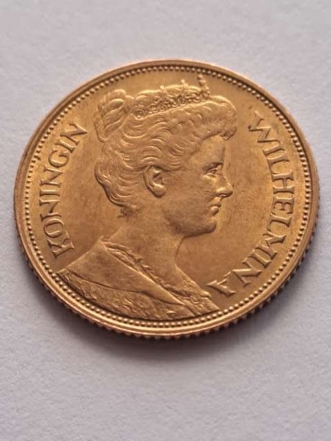 Holandia 5 Guldenów Wilhelmina 1912 r