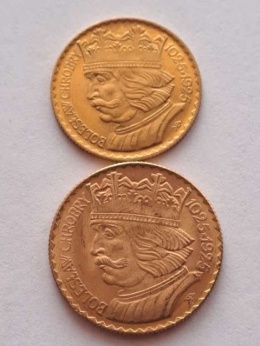 II RP 10 i 20 zl Bolesław Chrobry 1925 r