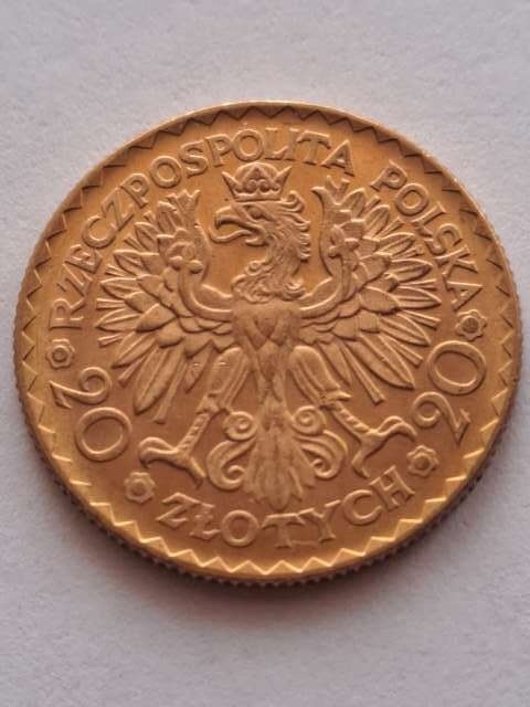 II RP 10 i 20 zl Bolesław Chrobry 1925 r