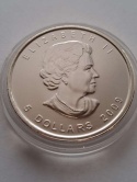 Kanada 5 Dolarów Liść 2009 r
