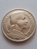 Łotwa 5 Łatów 1929 r