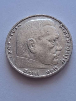 Niemcy 2 Marki Hindenburg 1937 r A