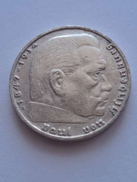 Niemcy 2 Marki Hindenburg 1937 r A