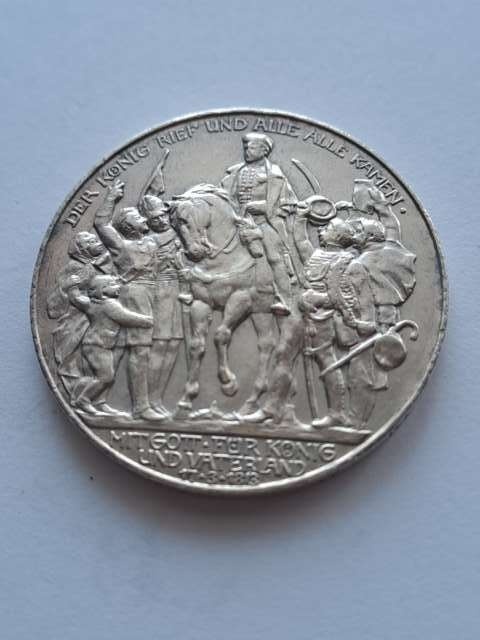 Niemcy 3 Marki Wojna z Francją 1913 r