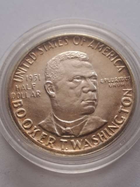 USA 1/2 Dolara Booker T Washington 1946 r