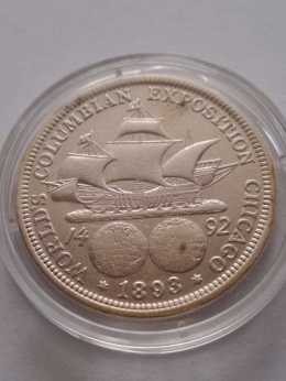 USA 1/2 Dolara Wystawa Kolumbijska 1892 r