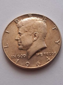 USA 1/2 Dollara Kennedy 1964 r