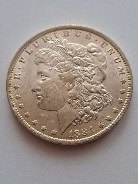 USA Dollar Morgan 1884 r O