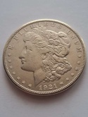 USA Dollar Morgan 1921 r S