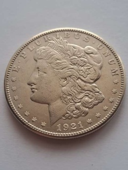 USA Dollar Morgan 1921 r S