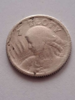 1 zł Żniwiarka 1924 r
