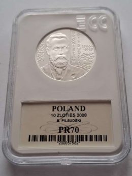 10 zł Bronisław Piłsudski 2008 r