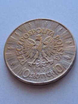 10 zł Józef Piłsudski 1935 r