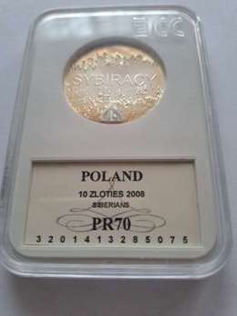 10 zł Sybiracy 2008 rok