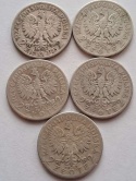 2 zł Głowa Kobiety zestaw 5 szt 1932-33 r