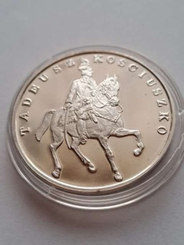 100 tyś Tadeusz Kościuszko Mały Tryptyk 1990 r