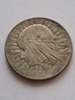 5 zł Głowa Kobiety 1934 r