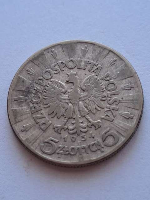 5 zł Józef Piłsudski 1934 r